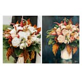 "Impressionist Bouquet, 16 x 20 in., Painting Commission" - Commissioned Original Painting in multicolorassorted-colors by Wendy Keller