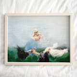 "Impressionistic Painting, 8"x10", Painting Commission" - Commissioned Original Painting in multicolorassorted-colors by jinseikou