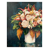 "Impressionist Bouquet, 8 x 10 in., Painting Commission" - Commissioned Original Painting in multicolorassorted-colors by Wendy Keller