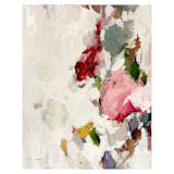 "Abstract, 11 x 14 in., Painting Commission" - Commissioned Original Painting in multicolorassorted-colors by Wendy Keller