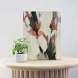 "Abstract, 11 x 14 in., Painting Commission" - Commissioned Original Painting in multicolorassorted-colors by Wendy Keller