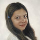 "Child Portrait: Commissioned Original Painting" - Commissioned Original Painting in multicolor by Emily Morris
