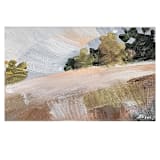 "Abstract Small Landscape, 5x3 canvas acrylic painting, Commission" - Commissioned Original Painting in multicolorassorted-colors by AlisonJerry