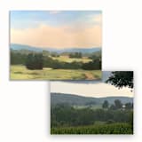 "Custom Landscape 11 x 14 Oil Painting Commission" - Commissioned Original Painting in green by Stephanie Goos Johnson