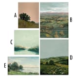 "Landscape, 11 x 14 in., Painting Commission" - Commissioned Original Painting in multicolorassorted-colors by Wendy Keller