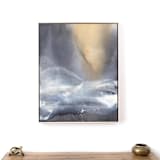 "Abstract Landscape, 24x30in., Painting Commission" - Commissioned Original Painting in multicolor by Christa Kimble