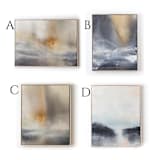 "Abstract Landscape, 24x30in., Painting Commission" - Commissioned Original Painting in multicolor by Christa Kimble