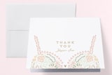 "Pretties" - Bachelorette Party Thank You Cards in Sage by Phrosné Barwood - Front