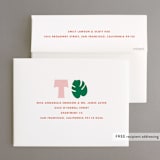 "Tropic Hot" - Bachelorette Party Thank You Cards in Tropical by Baumbirdy - FREE Recipient Addressing