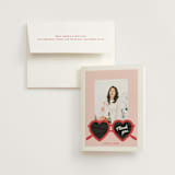 "Bachelorette Sunnies" - Bachelorette Party Thank You Cards in Rose by Hudson meet Rose - Card with Envelope