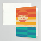 "Beachelorette" - Bachelorette Party Thank You Cards in Sunset by Jenna Holcomb - Front