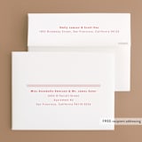 "Bach Sh*t Crazy" - Bachelorette Party Thank You Cards in Rose by Hudson meet Rose - FREE Recipient Addressing