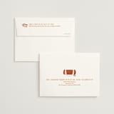 "Boarding" - Bachelorette Party Thank You Cards in Blush by Gwen Bedat - FREE Recipient Addressing