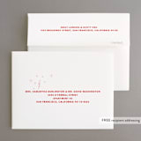 "Party Boots" - Bachelorette Party Thank You Cards in Strawberry by Erin Kessler - FREE Recipient Addressing