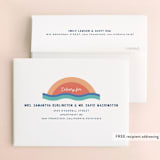 "Laid Back" - Bachelorette Party Thank You Cards in Sunset by Emily Sabol Goss - FREE Recipient Addressing