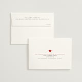 "The Queen" - Bachelorette Party Thank You Cards in Rose by Jenna Holcomb - FREE Recipient Addressing