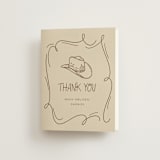"Boots, Beers, and Bubbly" - Bachelorette Party Thank You Cards in Sand by Cindy Reynolds - Front