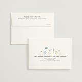 "Coast" - Bachelorette Party Thank You Cards in Almond by Melanie Kosuge - FREE Recipient Addressing