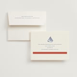 "Nautical Fun" - Bachelorette Party Thank You Cards in Navy by Teju Reval - FREE Recipient Addressing