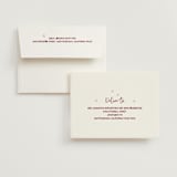 "Disco" - Bachelorette Party Thank You Cards in Peony by Pati Cascino - FREE Recipient Addressing