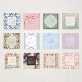 "Year of Art: 2026 Minted Desk Calendar" - Desk Calendars in Festive by Multiple Artists - Months