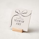 "Year of Art: 2026 Minted Desk Calendar" - Desk Calendars in Festive by Multiple Artists - Cover
