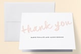 "Simply Sweet" - Engagement Party Thank You Cards in Cotton Candy by Roxy Cervantes - Front