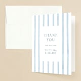 "Coastal" - Engagement Party Thank You Cards in Sea by Elly - Front