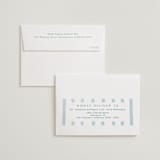 "Coastal" - Engagement Party Thank You Cards in Sea by Elly - FREE Recipient Addressing