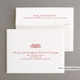 "Lucky in Love" - Engagement Party Thank You Cards in Hearts by Paper Sun Studio - FREE Recipient Addressing