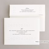 "Cocktail Napkin" - Engagement Party Thank You Cards in Noir by Gwen Bedat - FREE Recipient Addressing