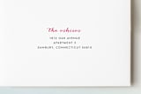 "Love Connection" - Engagement Party Thank You Cards in Red Hot by Kim Dietrich Elam - FREE Recipient Addressing