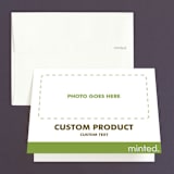"Landscape" - Engagement Party Thank You Cards in Charcoal by Minted - Front
