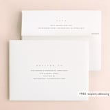 "krista" - Engagement Party Thank You Cards in Salt by Stephanie Hawkes - FREE Recipient Addressing