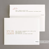 "North" - Engagement Party Thank You Cards in Desert by Owl and Toad - FREE Recipient Addressing