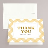 "BBQ before I Do" - Engagement Party Thank You Cards in Honey by Robert and Stella - Front