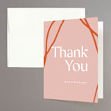 "Cantina" - Engagement Party Thank You Cards in Fiesta by Corinne Malesic - Front