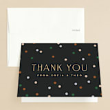 "let's toast" - Engagement Party Thank You Cards in Midnight by Ellen Schlegelmilch - Front