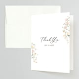 "Garden Engagement" - Engagement Party Thank You Cards in Blush by Itsy Belle Studio - Front
