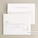 "Bows" - Engagement Party Thank You Cards in Cream by Baumbirdy - FREE Recipient Addressing