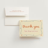"Cin cin" - Engagement Party Thank You Cards in Verona by Stephanie Heinrich Godbout - Card with Envelope