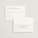 "Bottles of Love" - Engagement Party Thank You Cards in Rust by Ani Somi - FREE Recipient Addressing