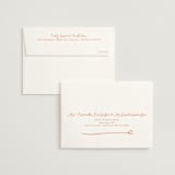 "A 'Tini Bridal Shower" - Engagement Party Thank You Cards in Verona by Cotton and Bow - FREE Recipient Addressing