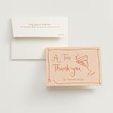 "A 'Tini Bridal Shower" - Engagement Party Thank You Cards in Verona by Cotton and Bow - Card with Envelope