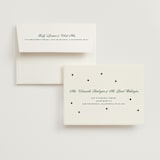 "Polka dot" - Engagement Party Thank You Cards in Off White by Studio Suku - FREE Recipient Addressing