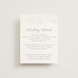 "Blooming Peonies" - Gloss-Press® Direction Cards in Mist by Amy Ngo - Front