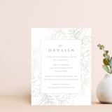 "Beautiful Bouquet" - Gloss-Press® Direction Cards in Cathedral by Jennifer Postorino - Front