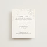 "Au Jardin" - Gloss-Press® Direction Cards in Opal by Rochelle Renee - Front