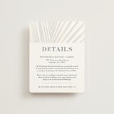 "Pristine" - Gloss-Press® Direction Cards in Pearl by Robin Ott - Front