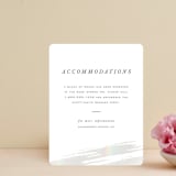 "Halcyon" - Gloss-Press® Direction Cards in Snow by Leah Bisch - Front